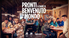 Trentino Marketing saluta le Olimpiadi e le Paralimpiadi Invernali di Milano-Cortina 2026. Nella campagna tv di Ogilvy Italia i veri local si esercitano a dire “benvenuti“ in lingue diverse Trentino Marketing saluta le Olimpiadi e le Paralimpiadi Invernali di Milano-Cortina 2026. Nella campagna tv di Ogilvy Italia i veri local si esercitano a dire “benvenuti“ in lingue diverse