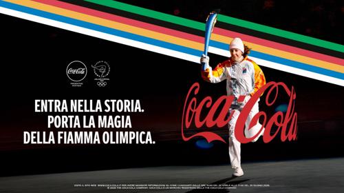 Coca-Cola lancia la campagna "Entra nella storia. Porta la Magia della Fiamma Olimpica" con Deborah Compagnoni Coca-Cola lancia la campagna "Entra nella storia. Porta la Magia della Fiamma Olimpica" con Deborah Compagnoni